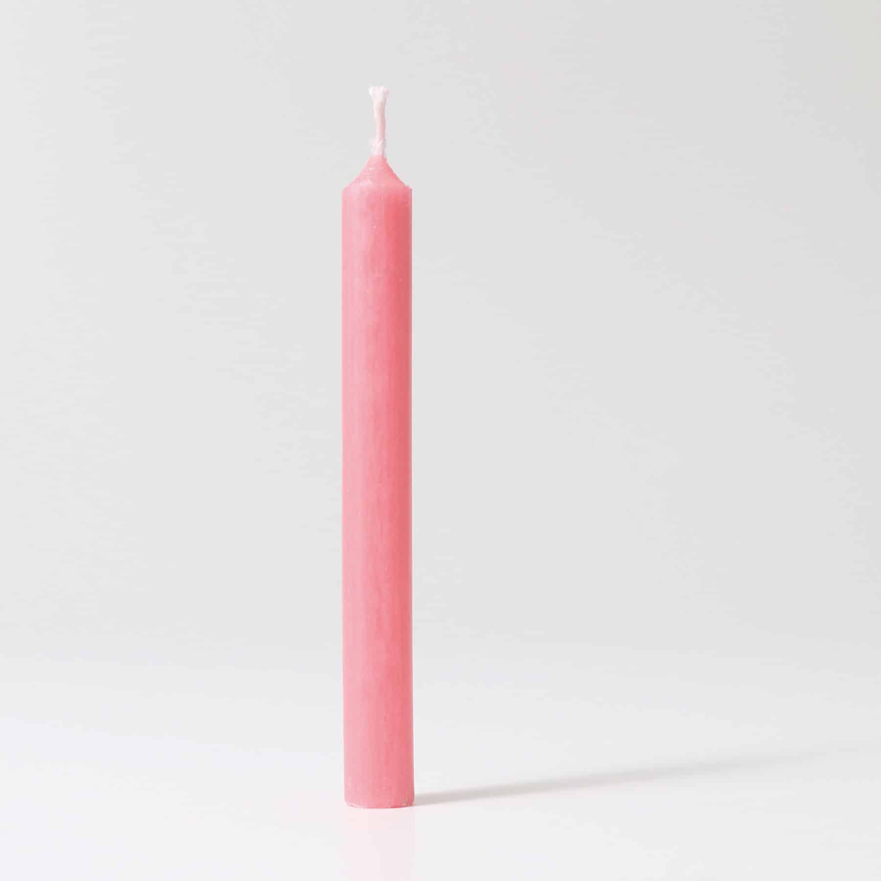 05183 Grimms Beeswax Candles - Old Rose