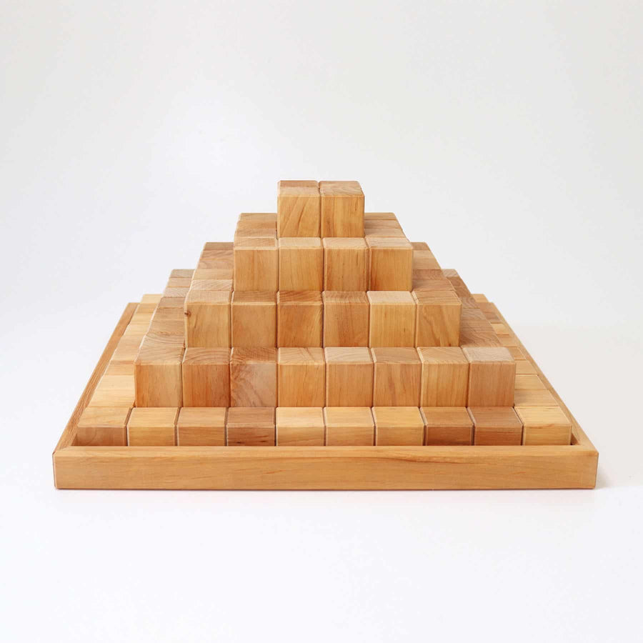 42091 Grimms Large Natural Stepped Pyramid