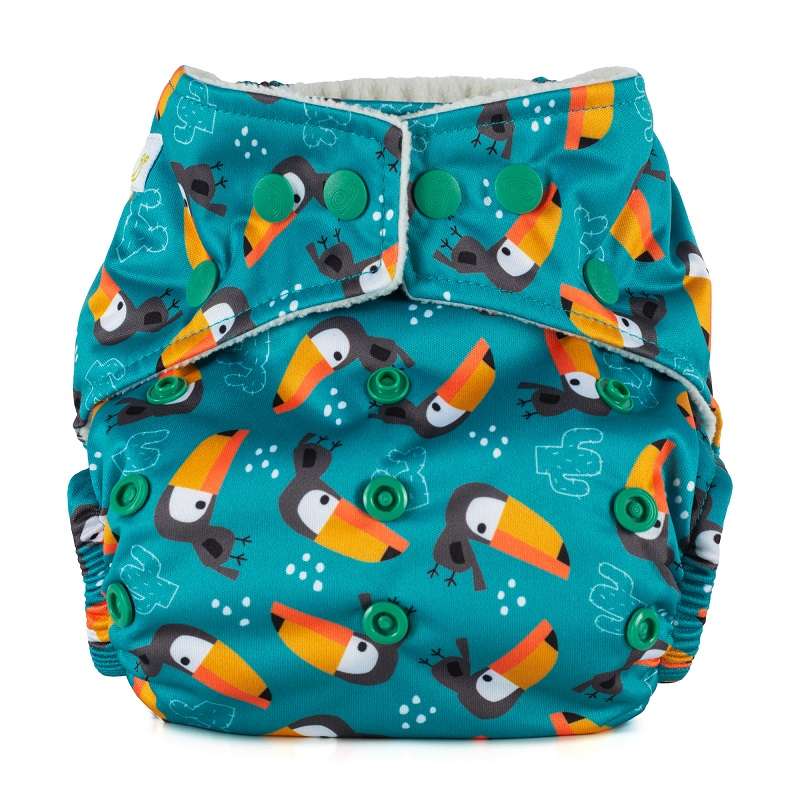 Baba+Boo One Size Nappy Toucans