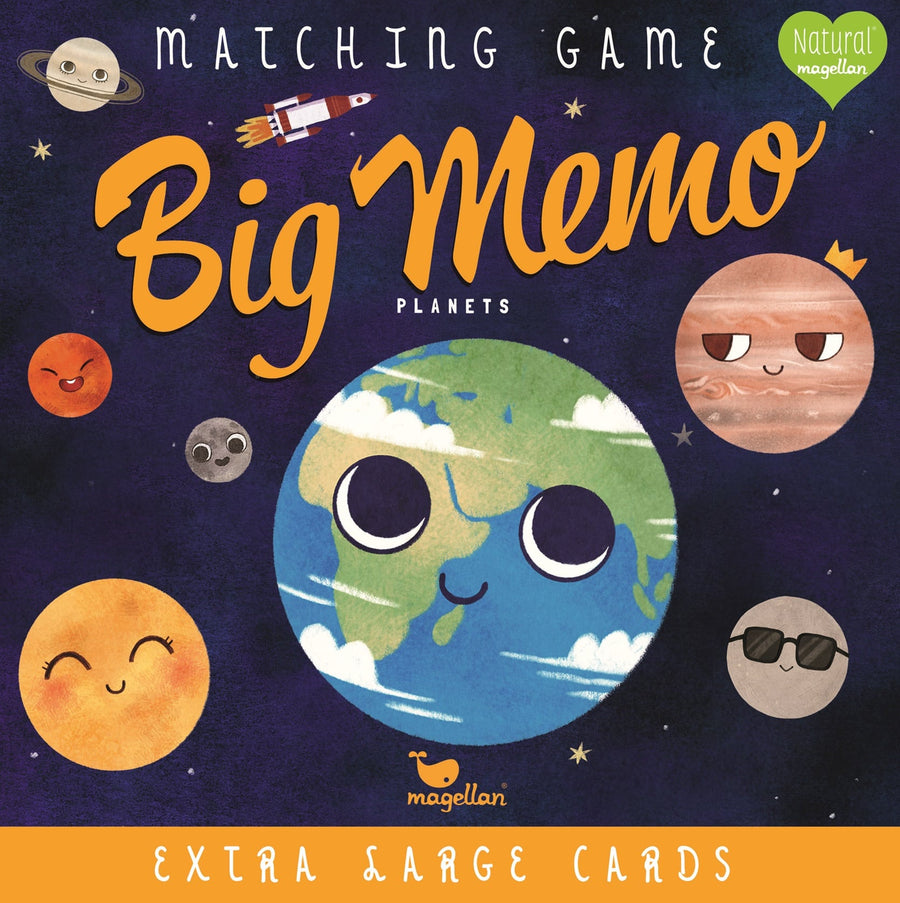 Big Memo Game - Planets