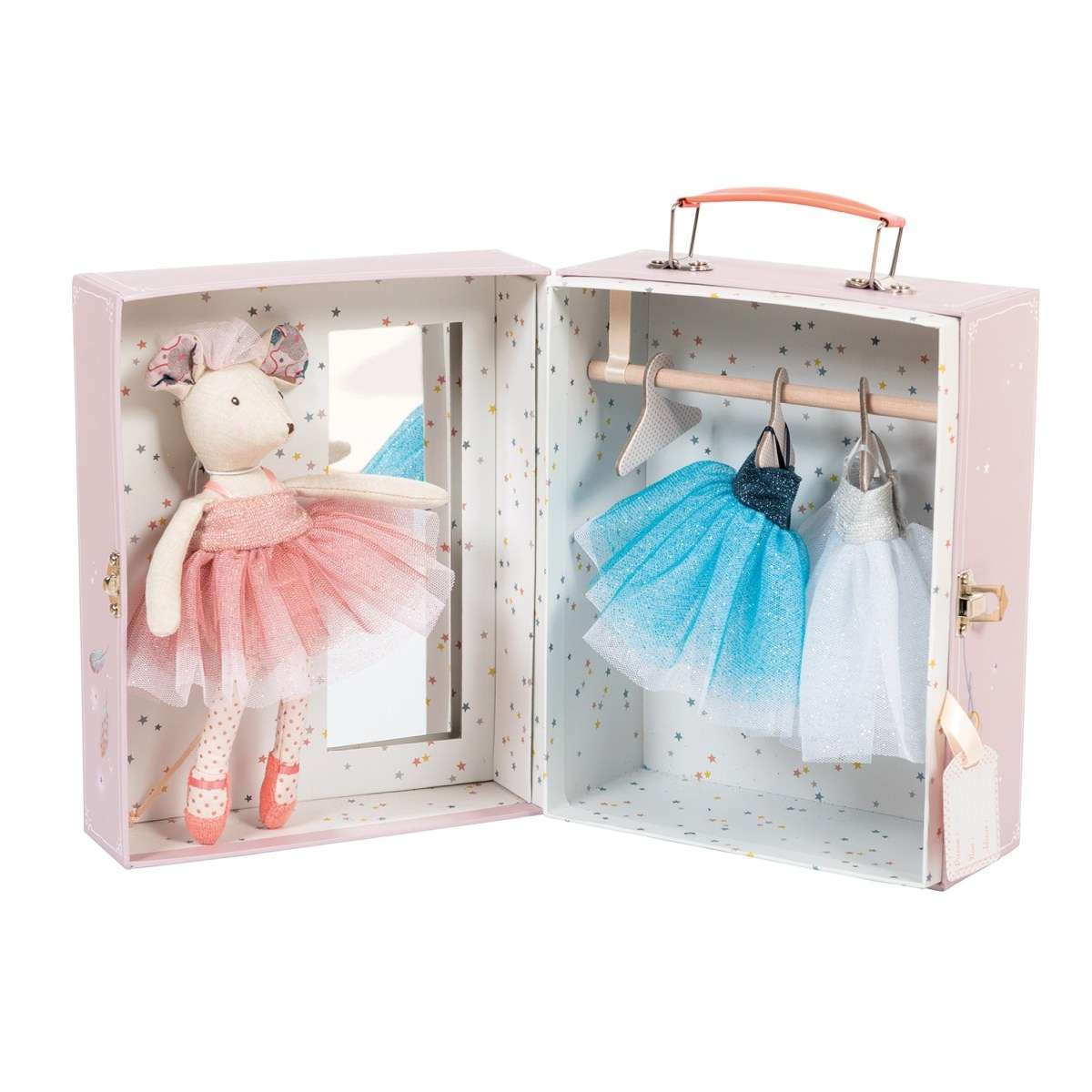 MR711331 Moulin Roty Ballerina Mouse with Suitcase