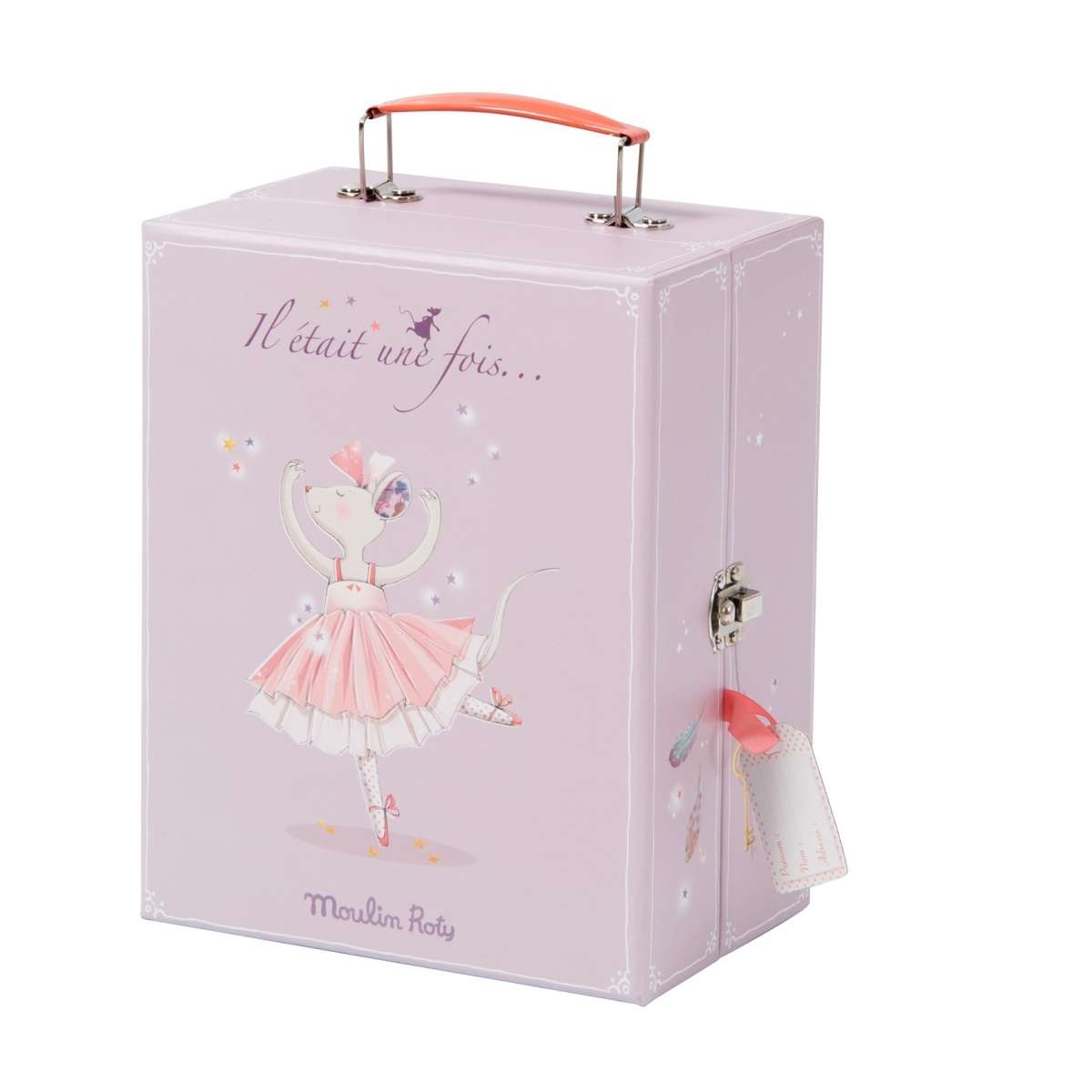 MR711331 Moulin Roty Ballerina Mouse with Suitcase (3)