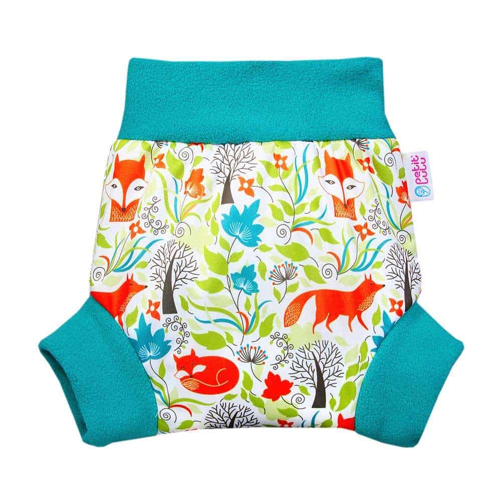 Petit Lulu Pull-Up Nappy Cover (Foxes)