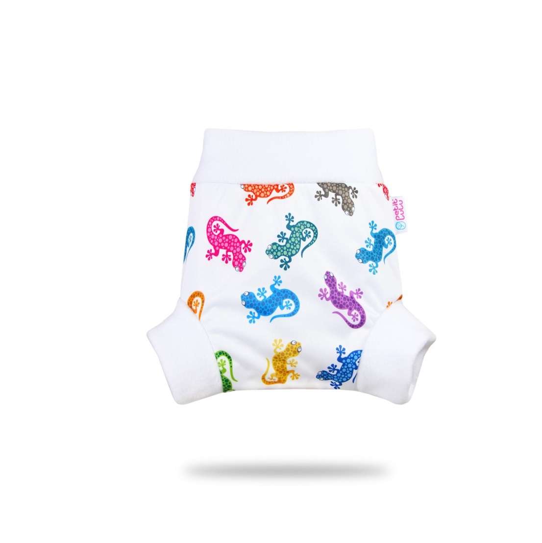Petit Lulu Pull-Up Nappy Cover - Geckos