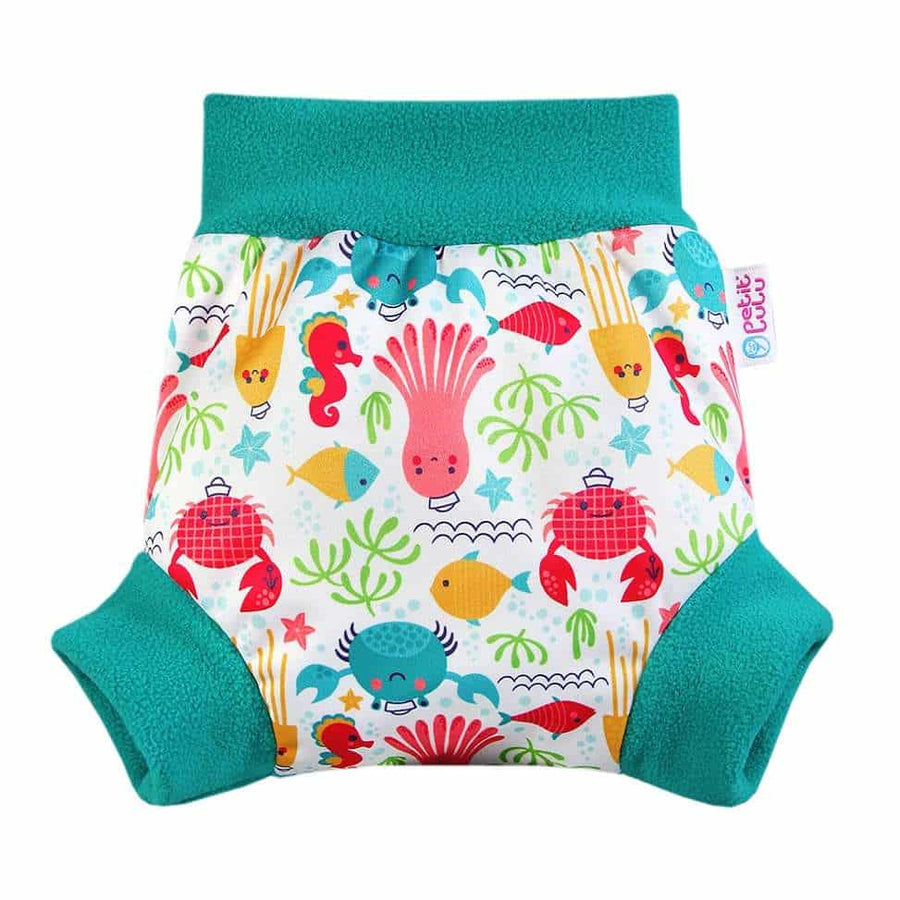 Petit Lulu Pull-Up Nappy Cover (Lagoon)