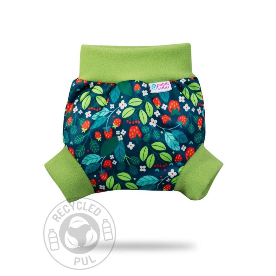 Petit Lulu Pull-Up Nappy Cover - Wild Strawberries