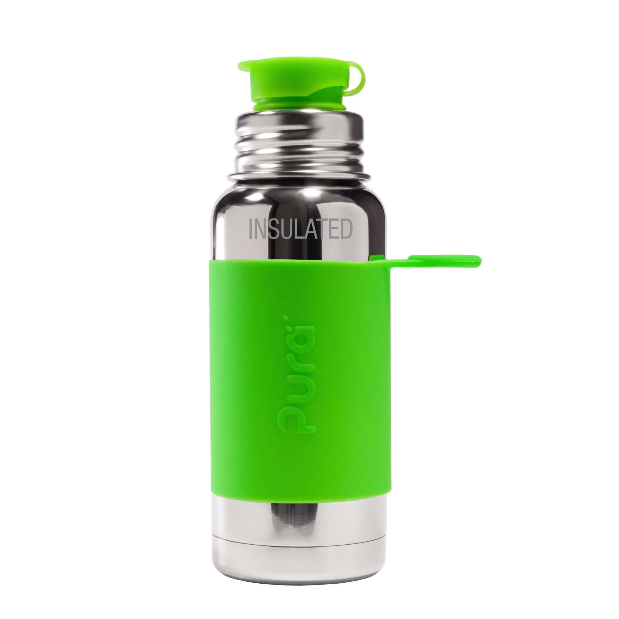 Pura Big Mouth® Sport Insulated Bottle 475 ml - Green
