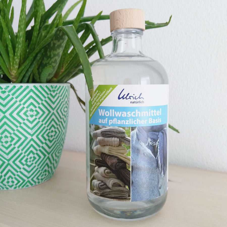 Ulrich Natürlich Plant-Based Wool Detergent - Glass Bottle 500 ml