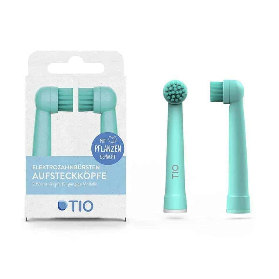 TIO Tiomatik brush head for electric toothbrushes (2 pack)