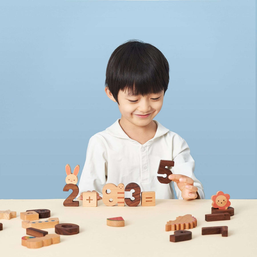 oioiooi Numbers Play Block Set