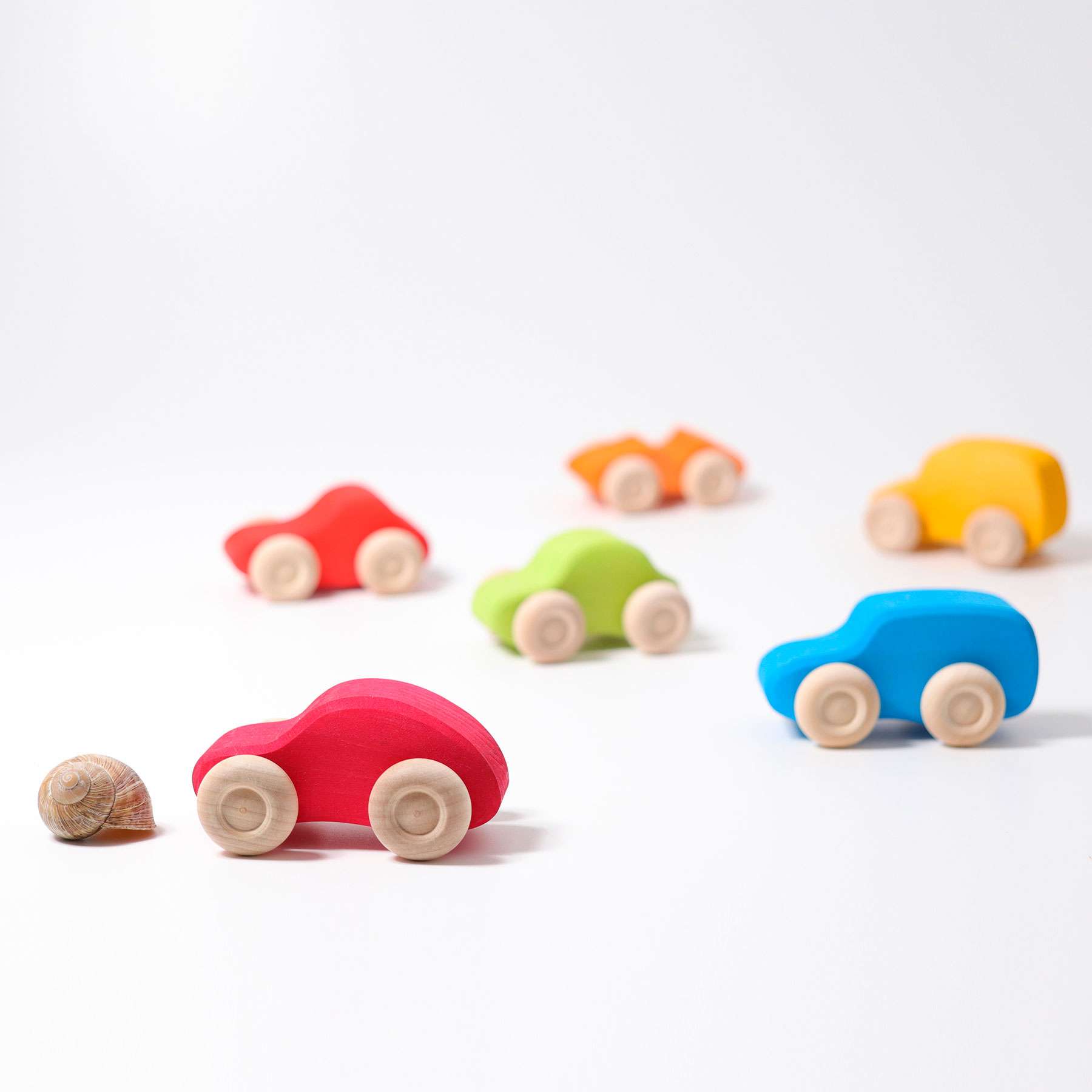 09310 Grimms Colored Wooden Cars