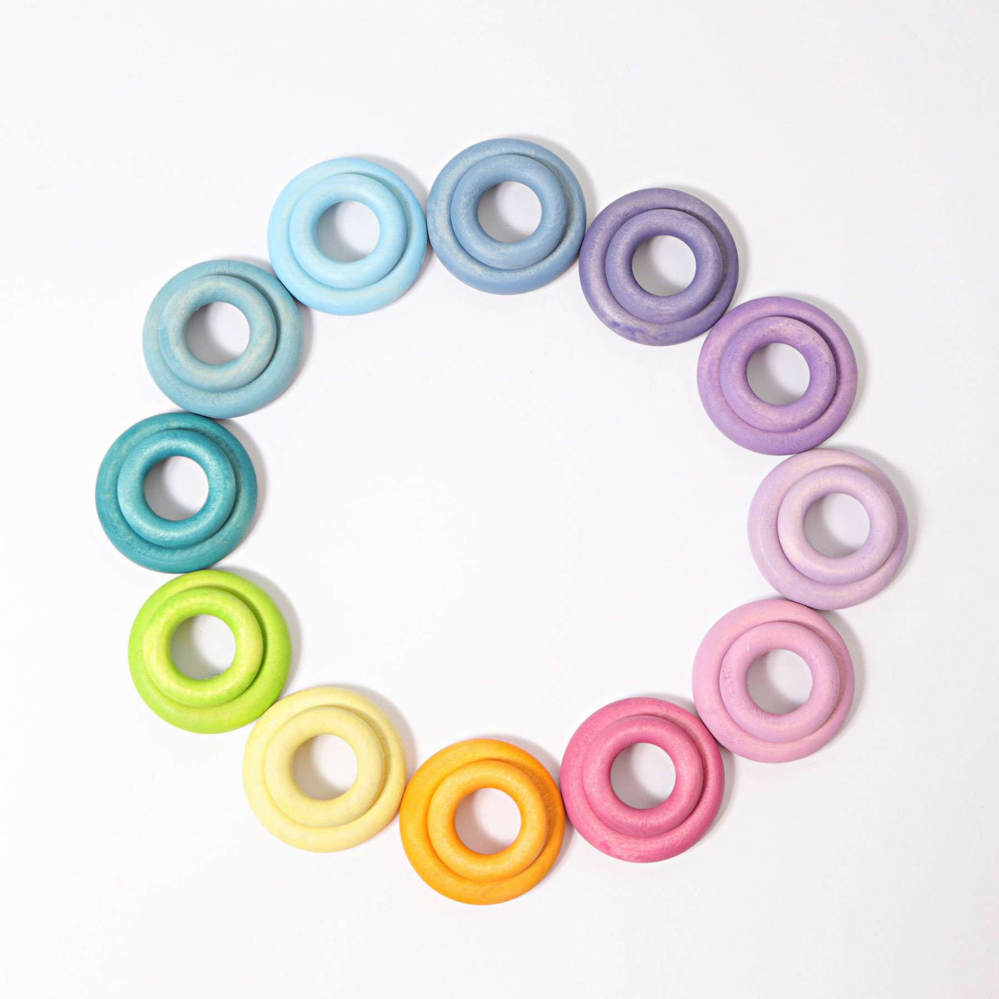 10163 Grimms Building Rings Pastel