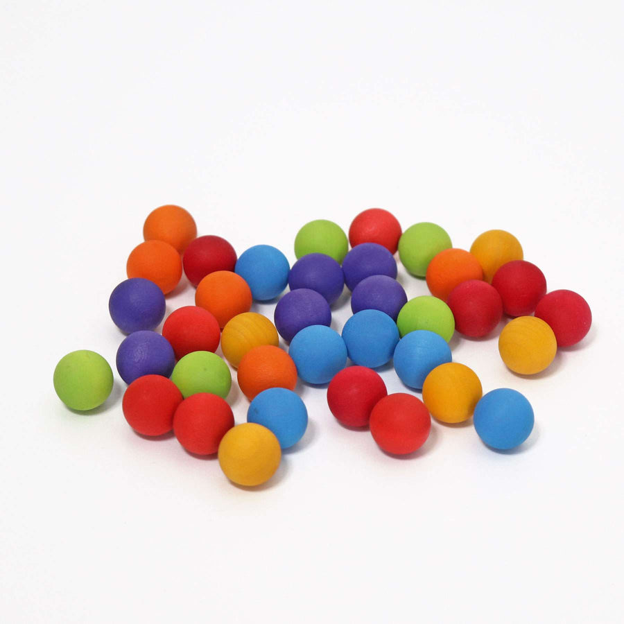 10225 Grimms Small Wooden Marbles