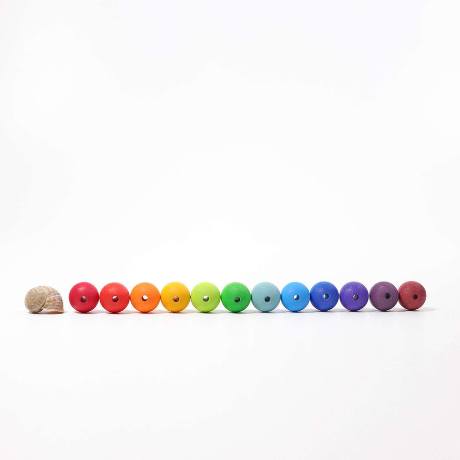 10240 Grimms 36 Large Wooden Beads (1)