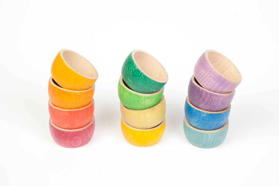 © Joguines Grapat: 12 Rainbow Bowls