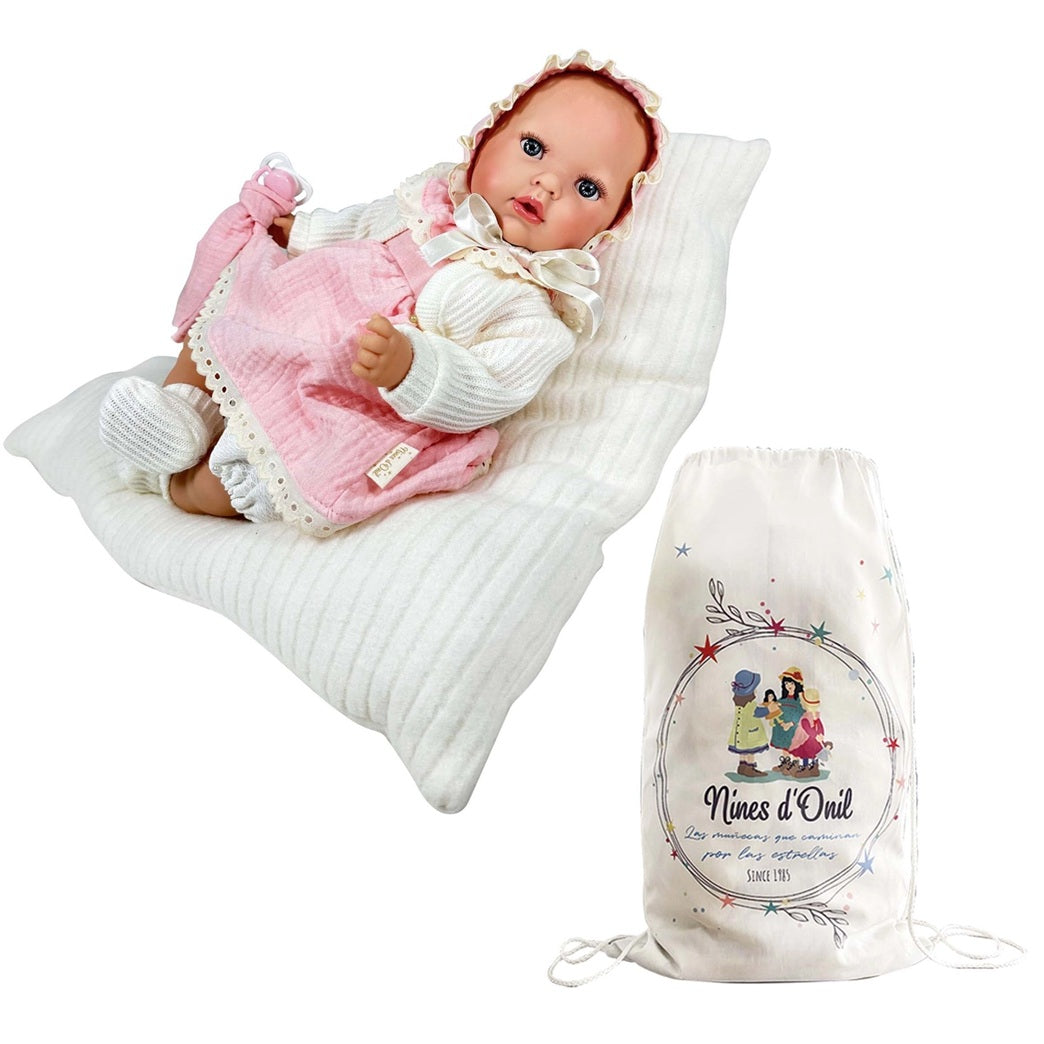 Nines d'Onil Tita Rosé Baby Puppe