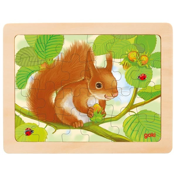 Goki Puzzle forest animals (24 parts)