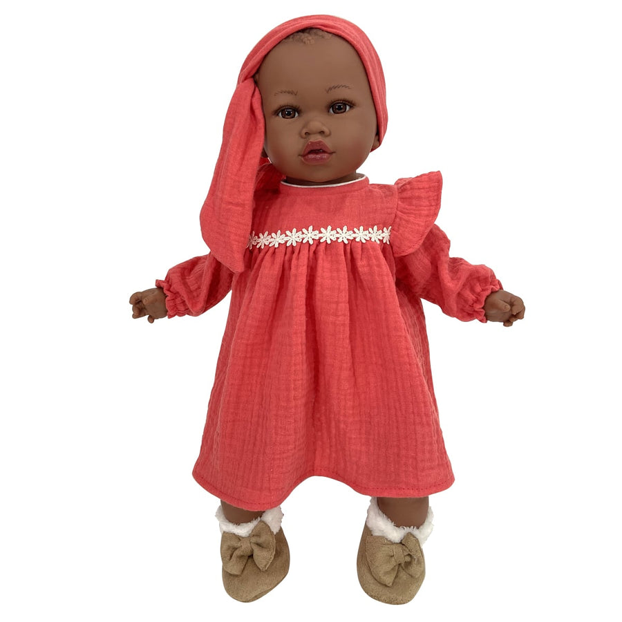 5820 Nines d'Onil Collection Muselin Doll - red dress