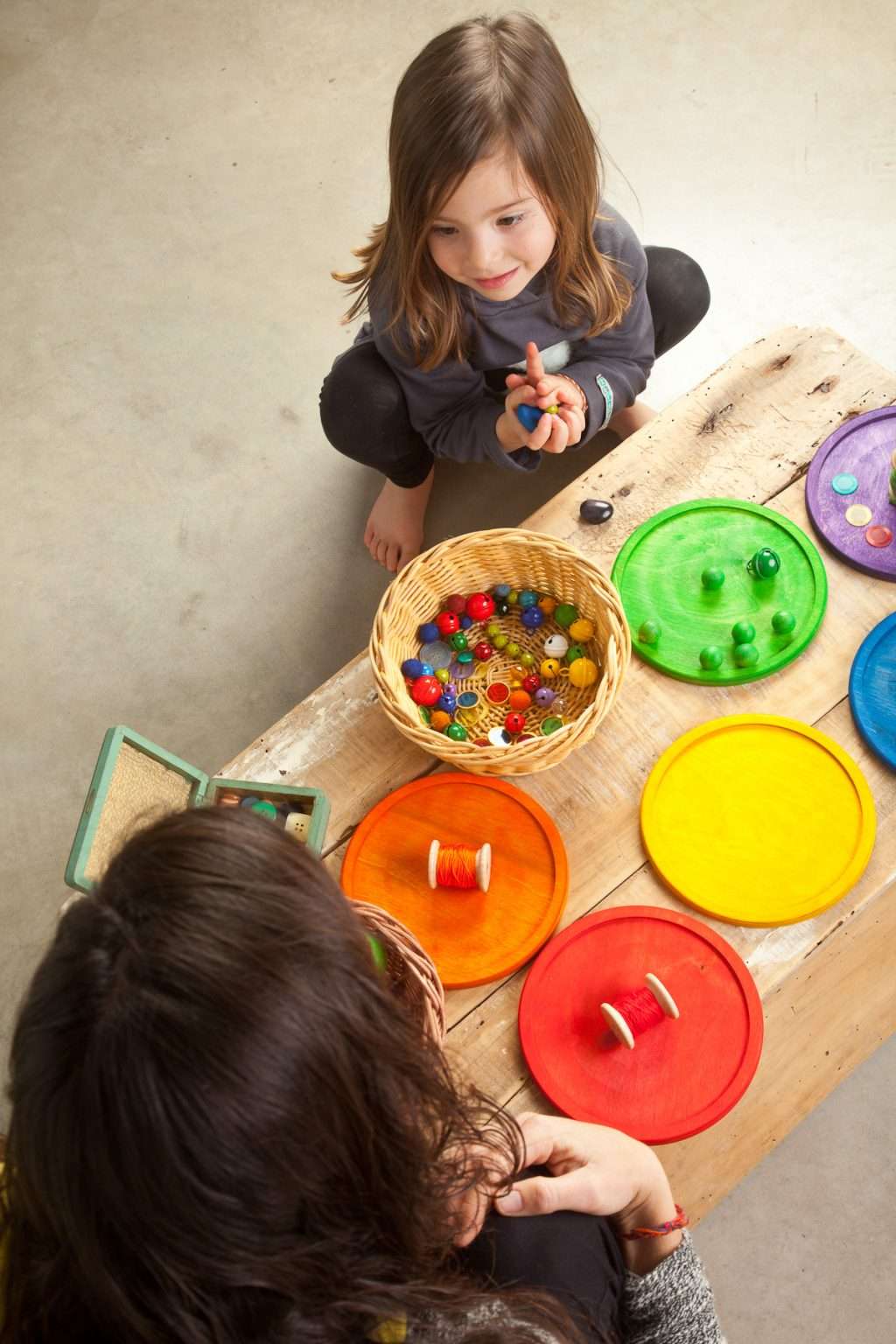 6 Grapat Rainbow Dishes