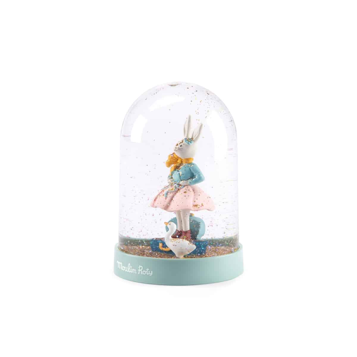 667176 Moulin Roty Snow Globe Rabbit