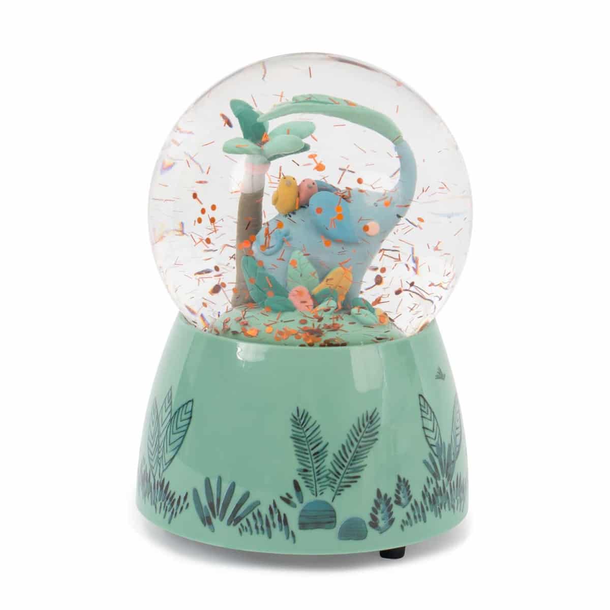 669241 Moulin Roty Snow Globe with Music Elephant (3)