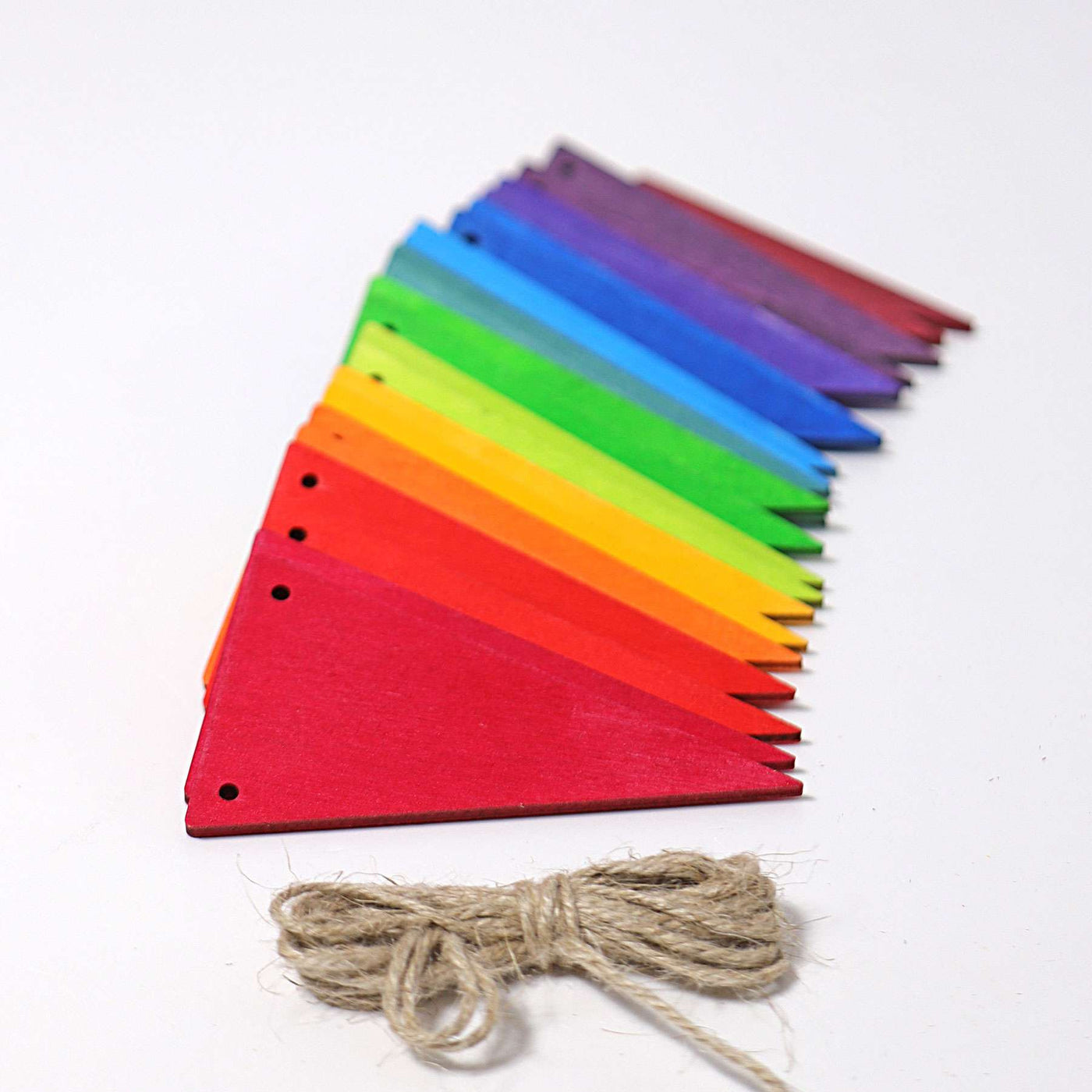 70245 Pennant Banner Rainbow