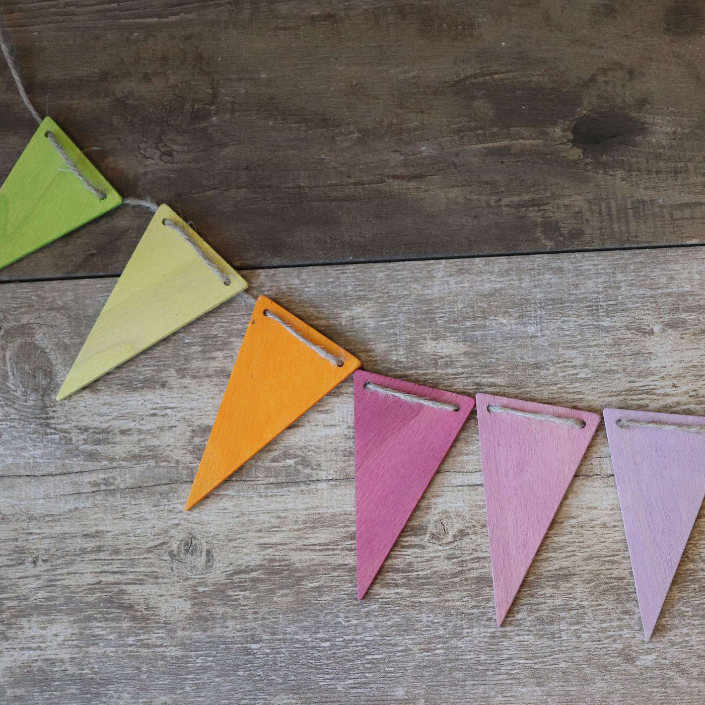 70246 Grimms Pennant Banner Pastel