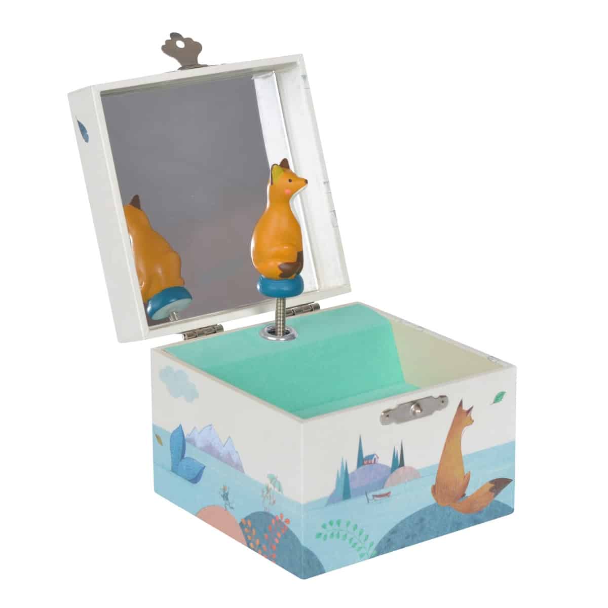 714104 Moulin Roty Music Box Fox