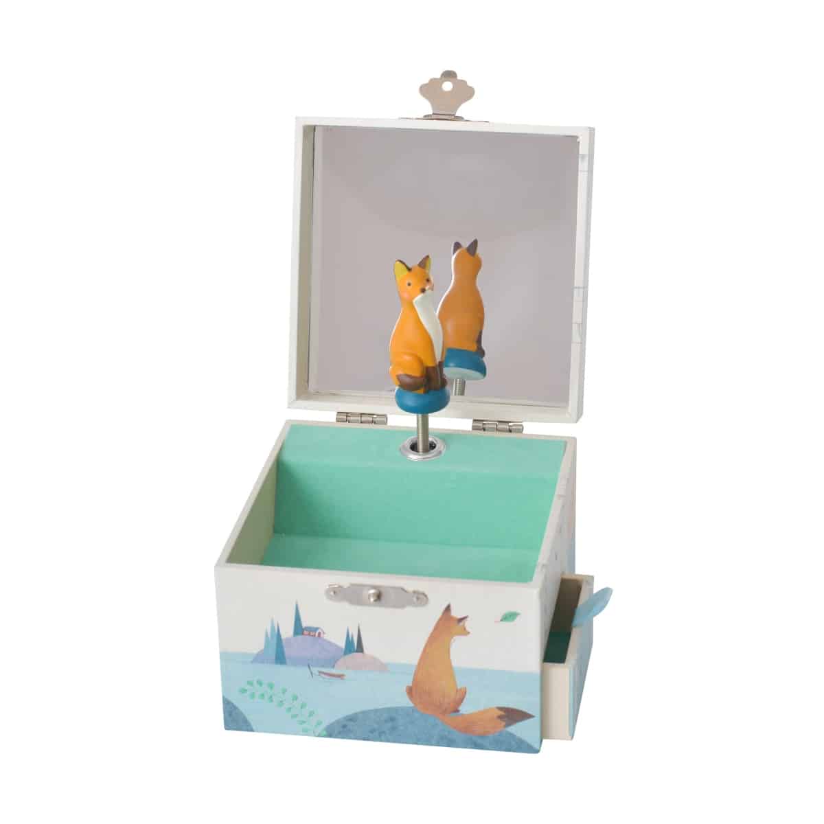 714104 Moulin Roty Music Box Fox