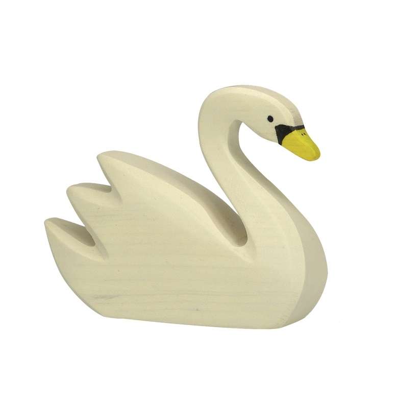 80030 Holztiger Swan, swimming