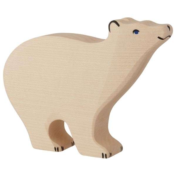 80206 Holztiger Polar bear