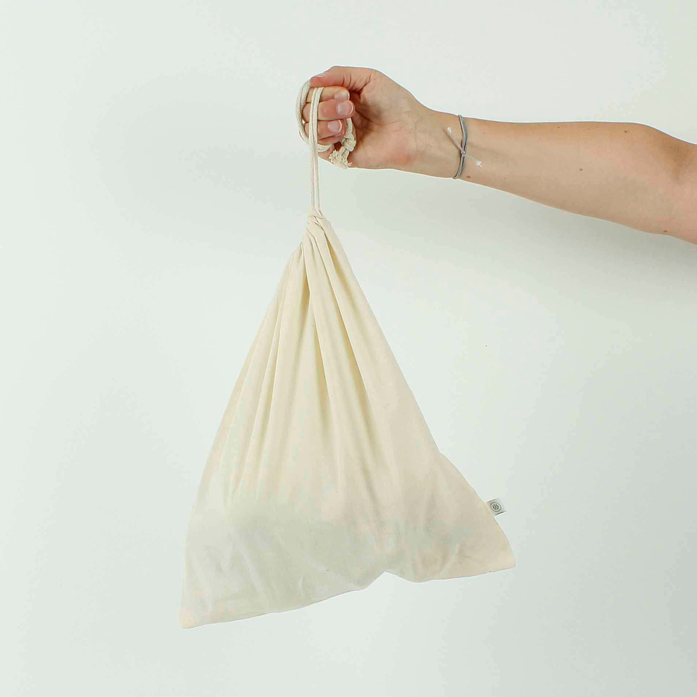 A Slice of Green Organic Cotton Produce Bag - Large (34 x 38cm)