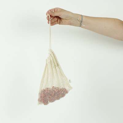 A Slice of Green Organic Mesh Cotton Produce Bags - Variety Pack (Set of 3)