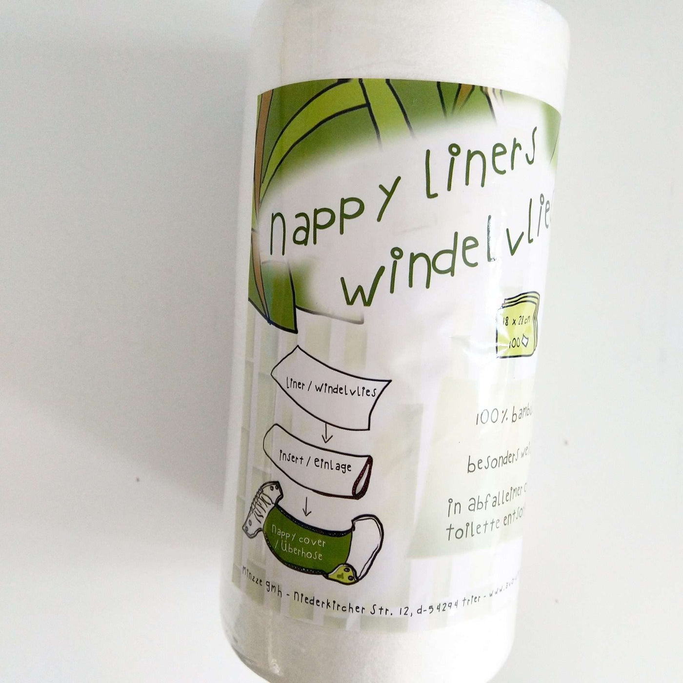 Avo&Cado Biodegradable Nappy Liners Bamboo