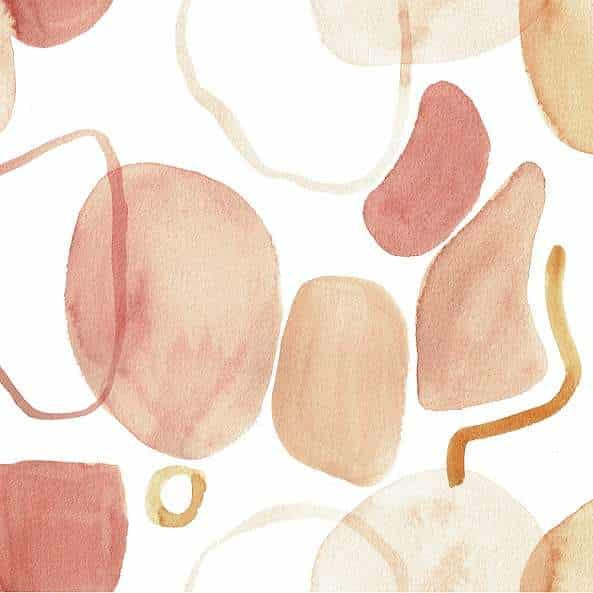 Bare and Boho Print - Abstract Watercolour