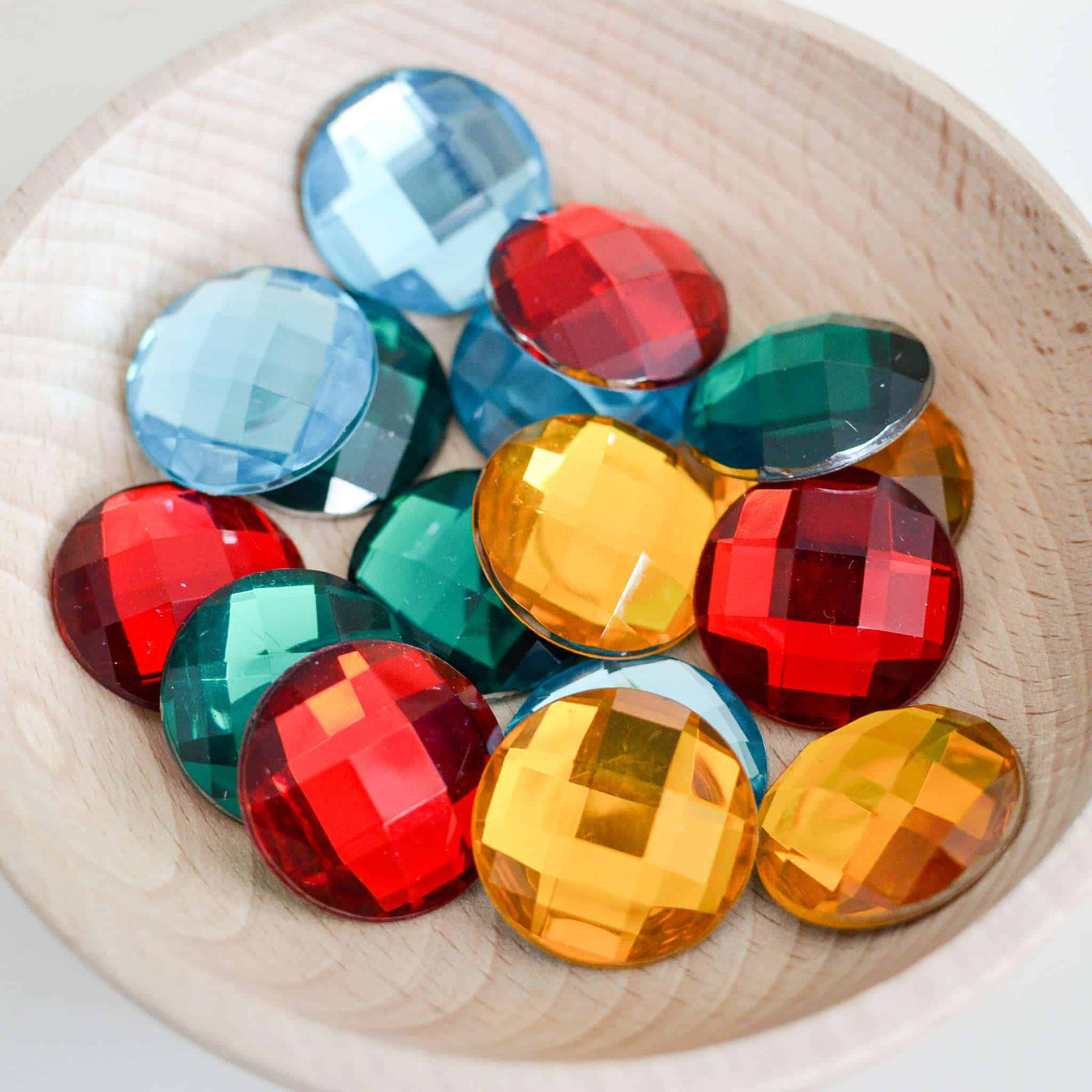 Bauspiel Glittering Sparkling Stones - Rounds Set of 4 (1)