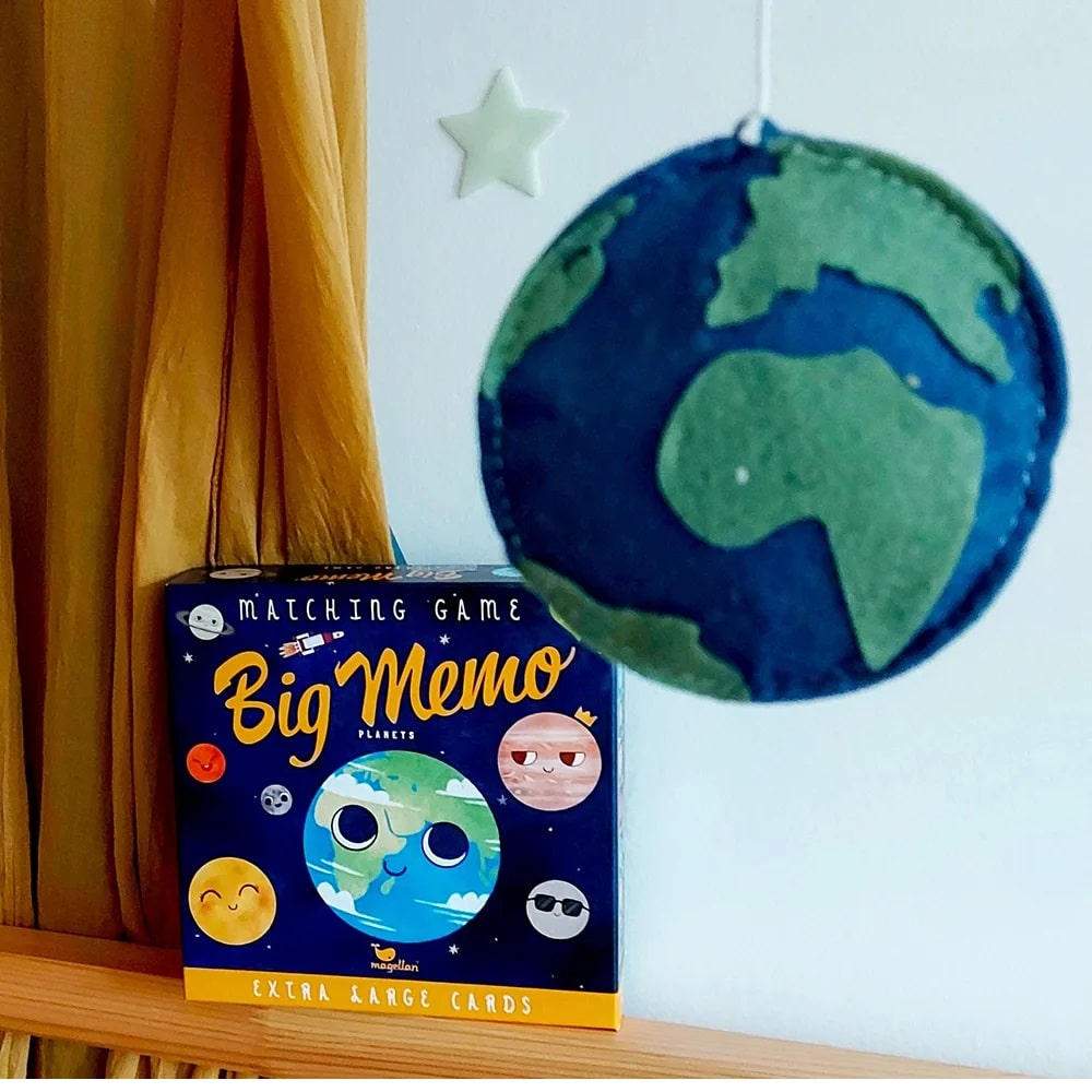 Big Memo Game - Planets