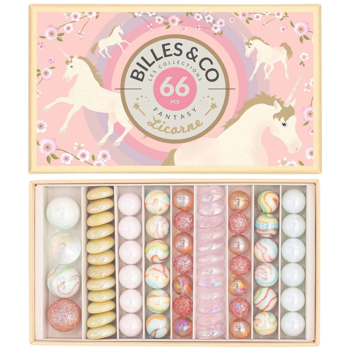 Billes and Co Marbles Big Box - Unicorn