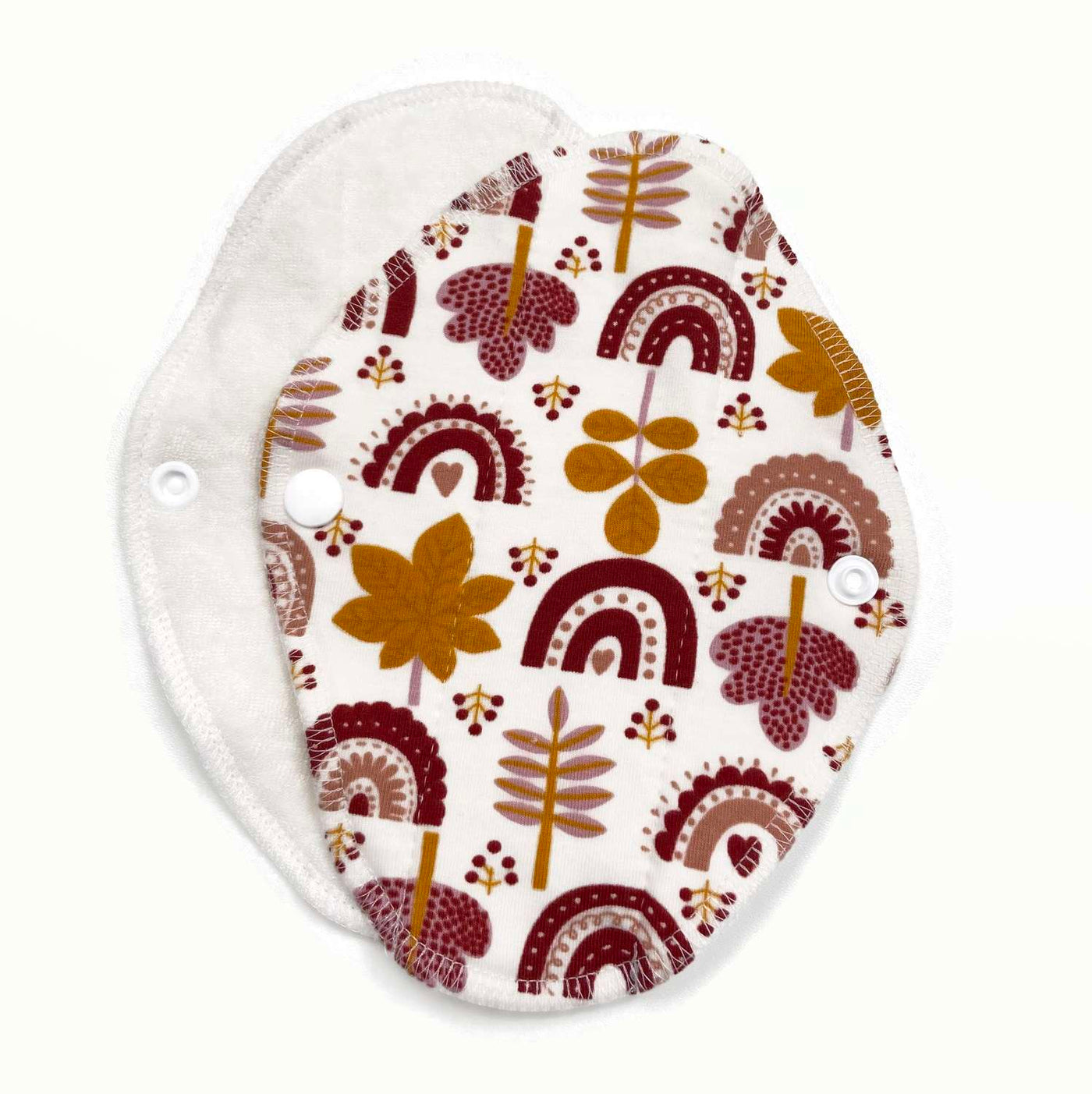 Boo&Boo Breathable Panty Liner - Leaves brick