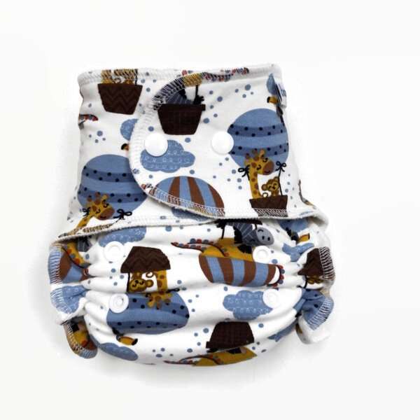 Boo&Boo Fitted Nappy Bamboo Nappy (Newborn)