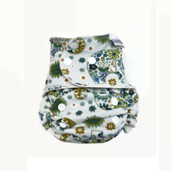 Boo&Boo Fitted Nappy Bamboo Nappy (One Size)