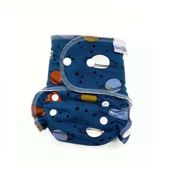 Boo&Boo Fitted Nappy Bamboo - Planets