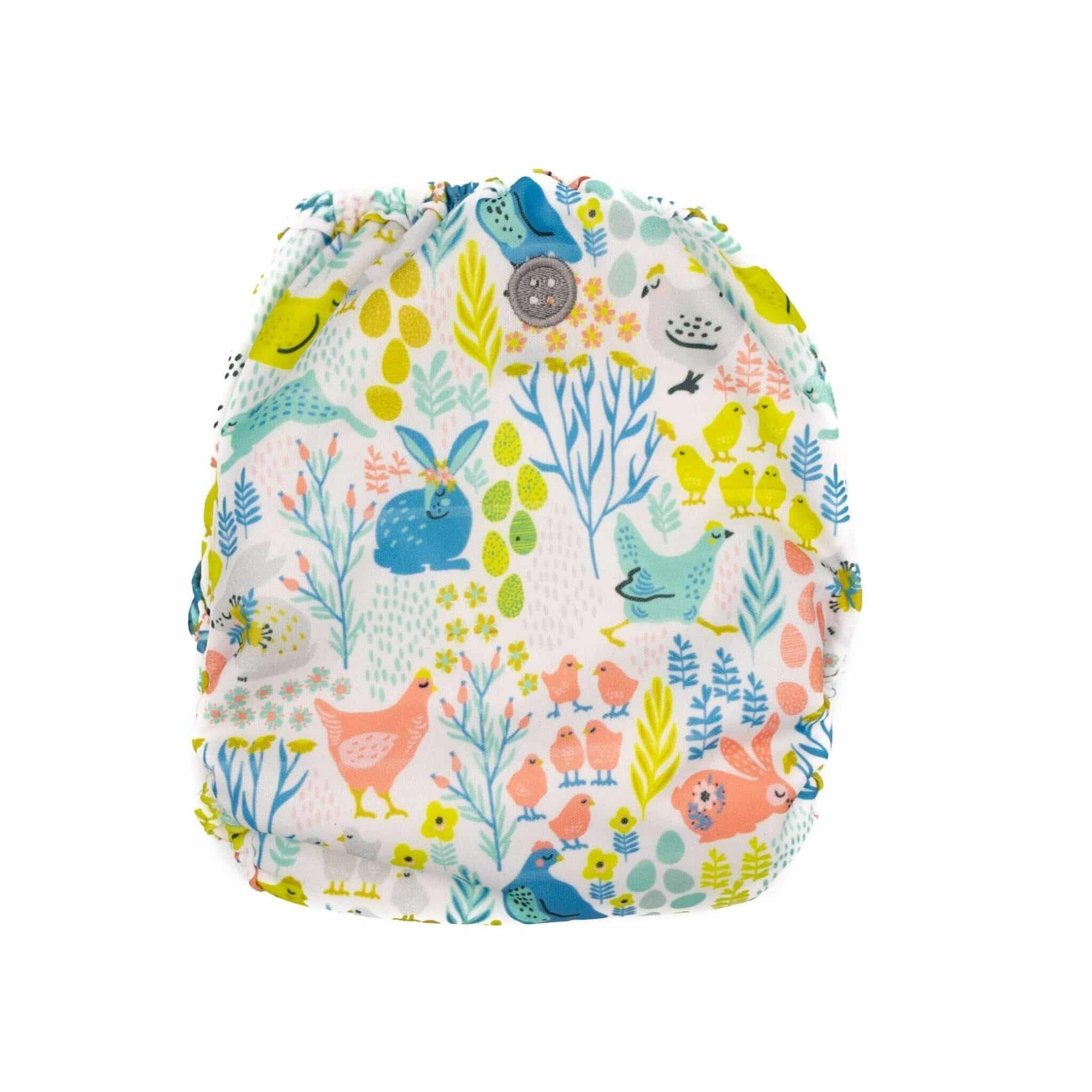 Buttons Diaper SiO Cover - Clucky