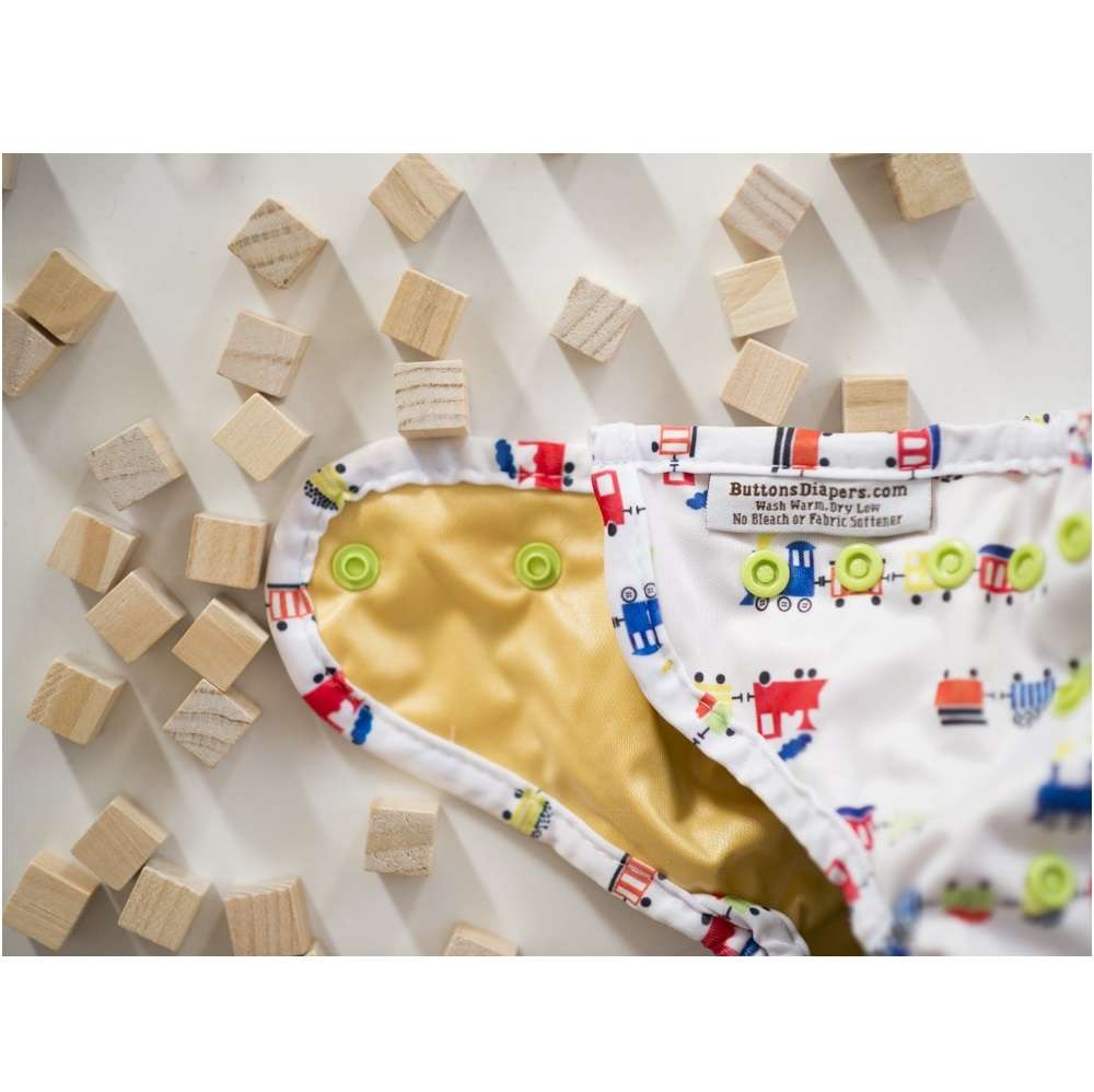 Buttons Diapers SiO Cover One Size - All aboard