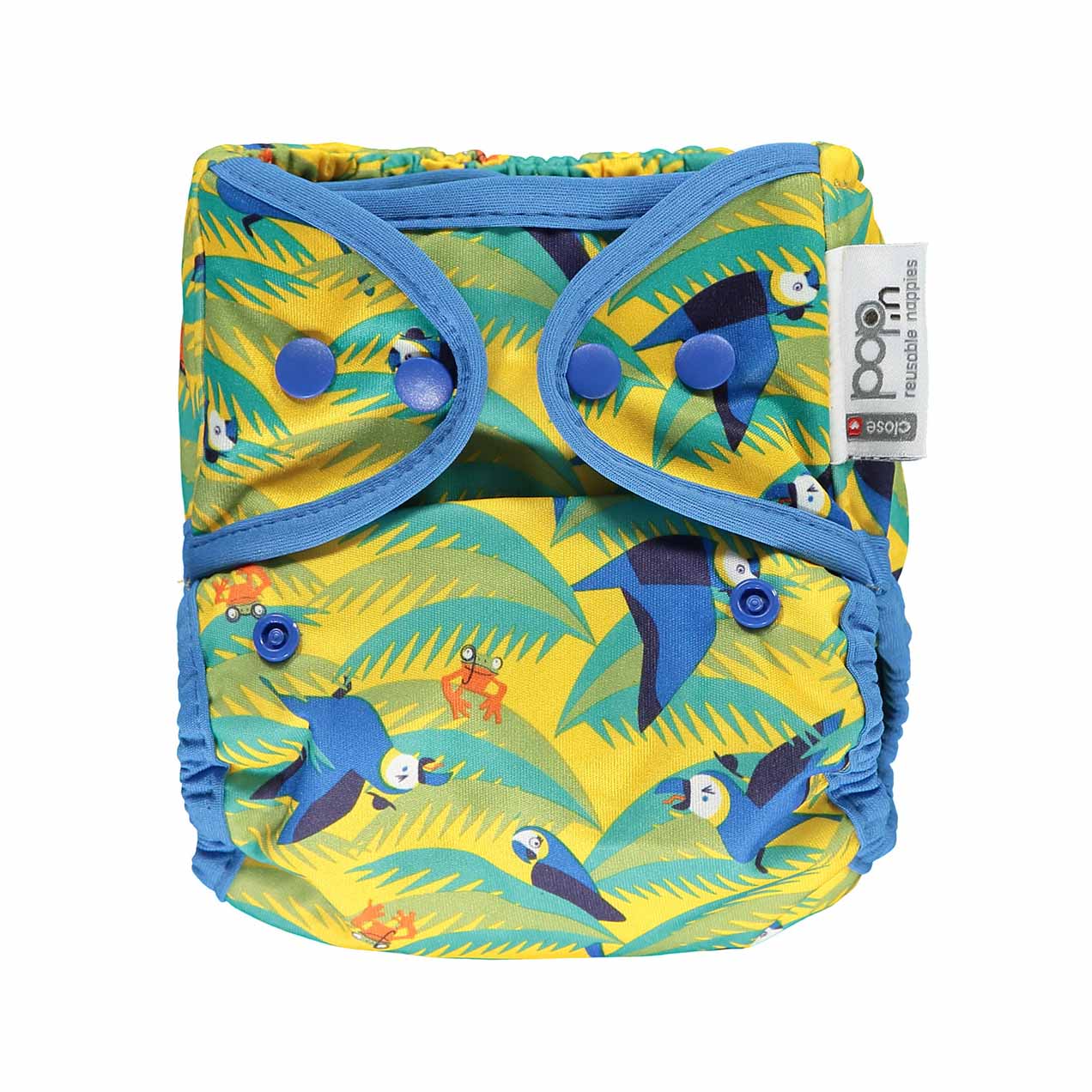 Close Pop-In Nappy Wrap (Parrot) - Poppers