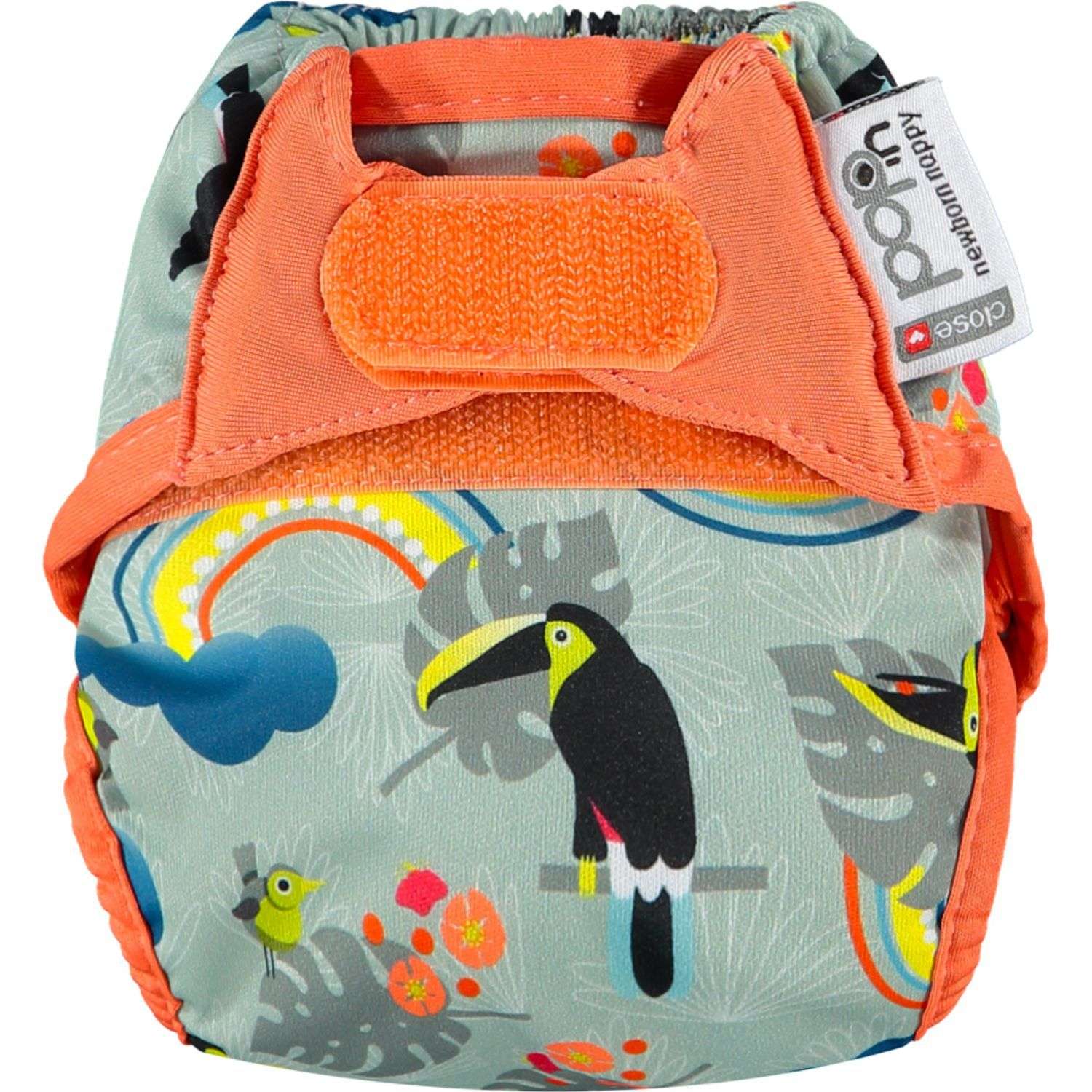 Close Pop-In Newborn Nappy Wrap - Toucan