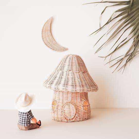 Coconeh Mushroom House Rattan