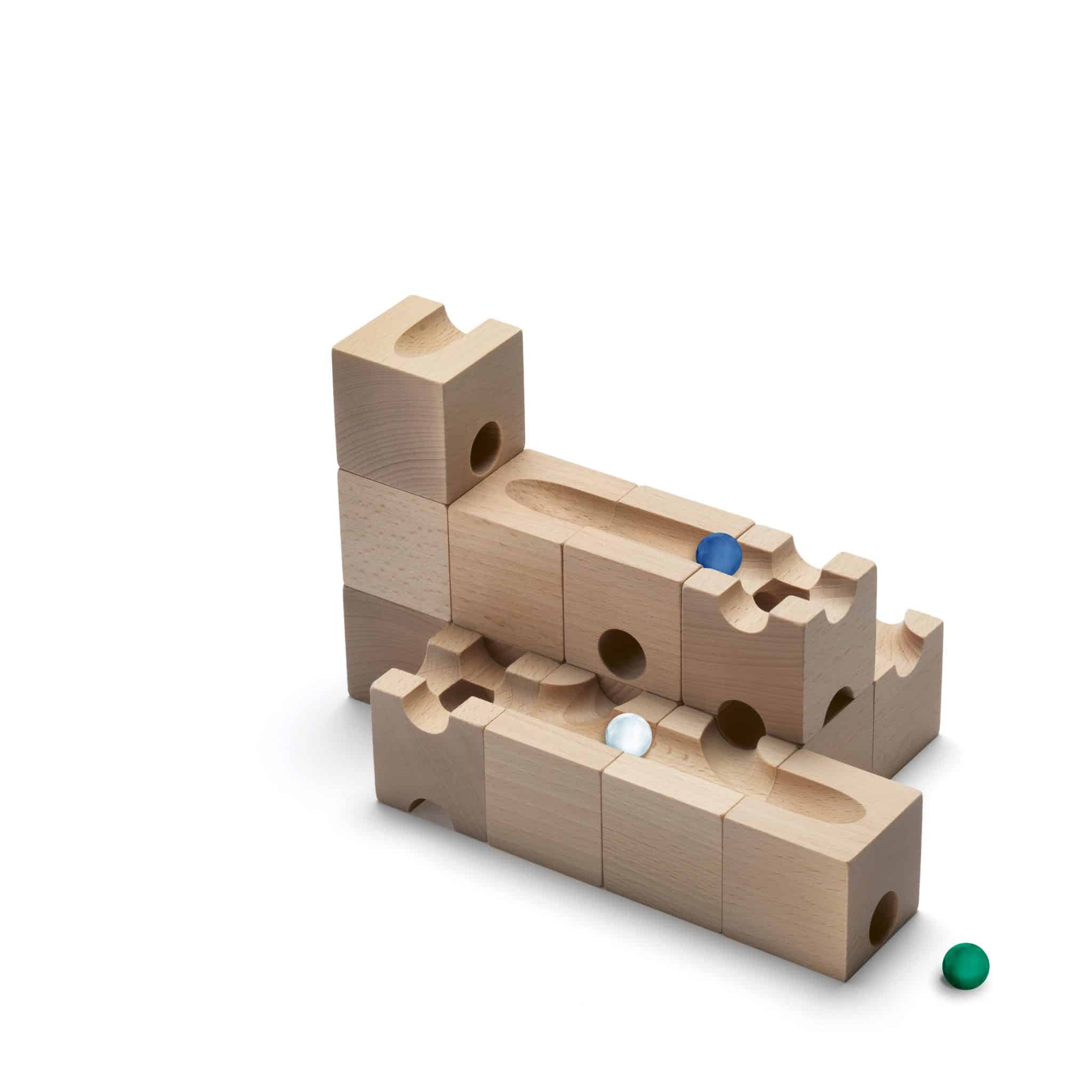 Cuboro Trick Marble Run Extra Set