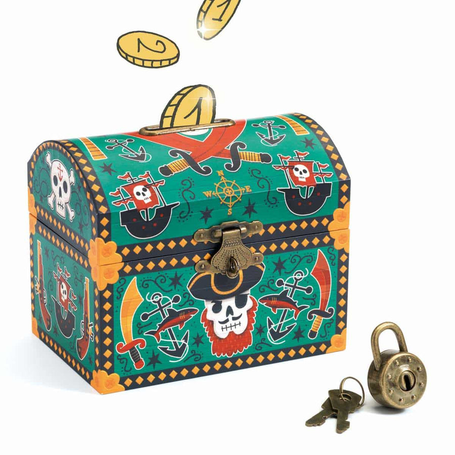 DD03331 Djeco Pirate Money Box