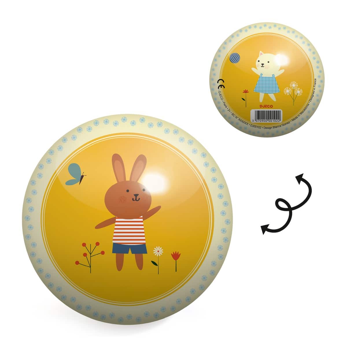 DJ00102 Djeco Sweety Ball (12cm) (1)